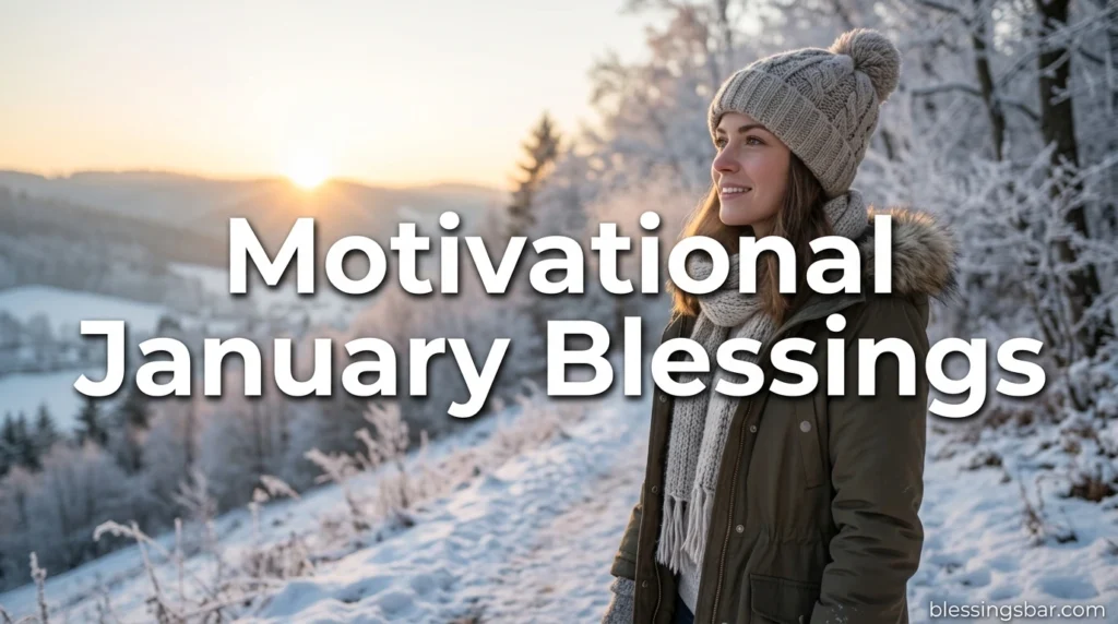 Motivational January Blessings