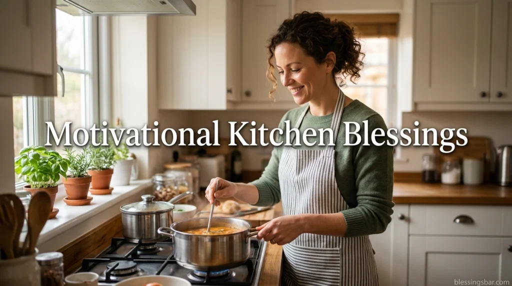 Motivational Kitchen Blessings