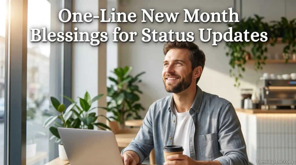 One-Line New Month Blessings for Status Updates