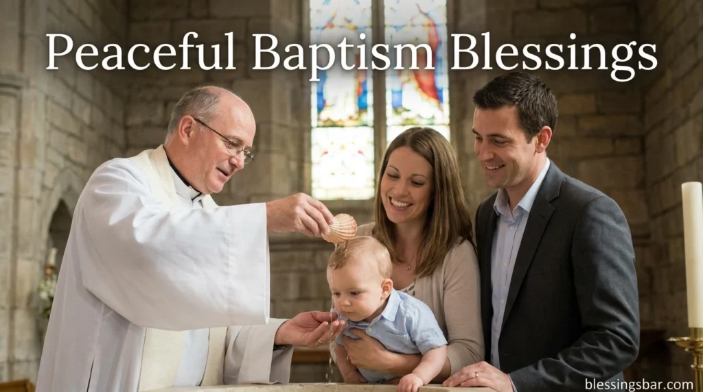 Peaceful Baptism Blessings