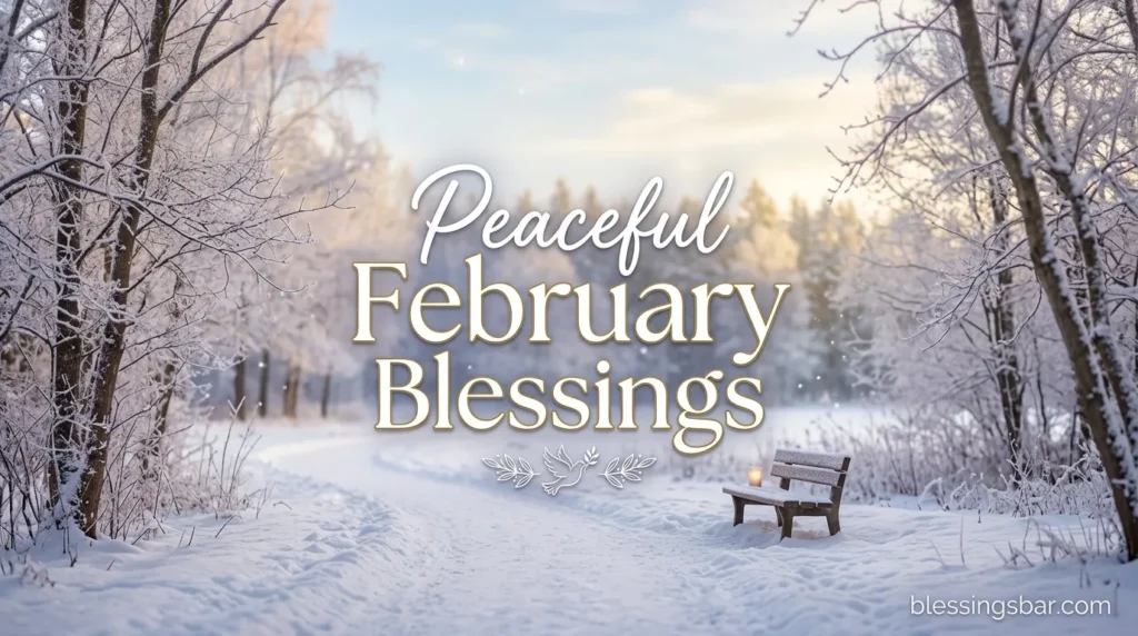 Peaceful February Blessings