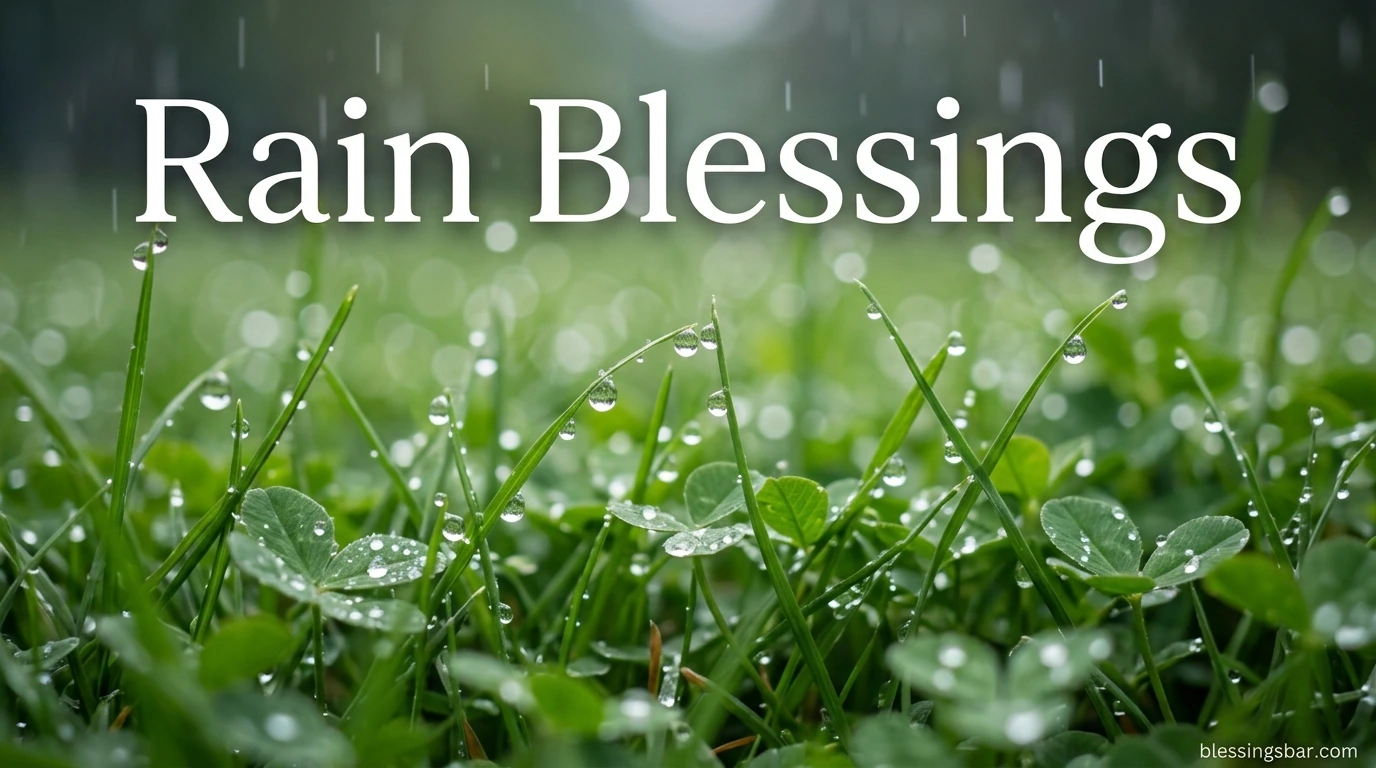 Rain Blessings