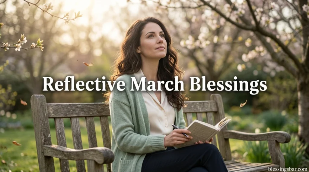 Reflective March Blessings