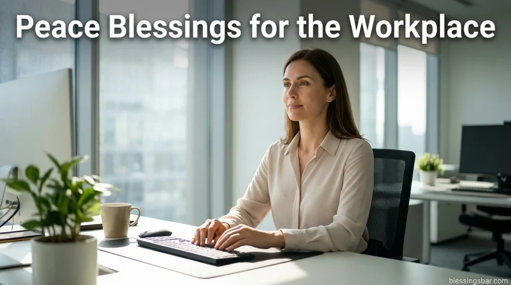 Peace Blessings for the Workplace