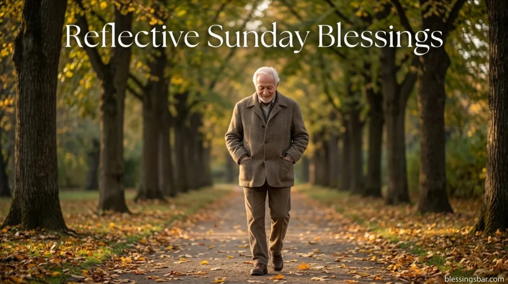 Reflective Sunday Blessings