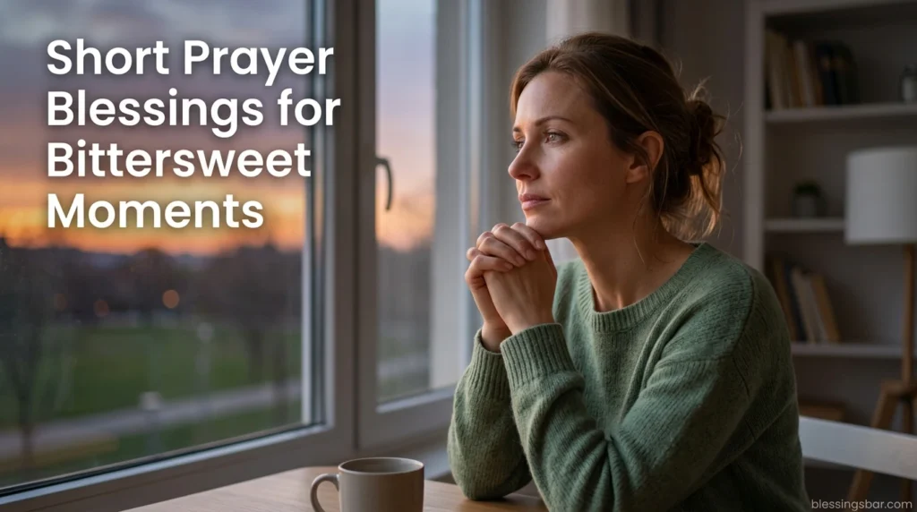 Short Prayer Blessings for Bittersweet Moments