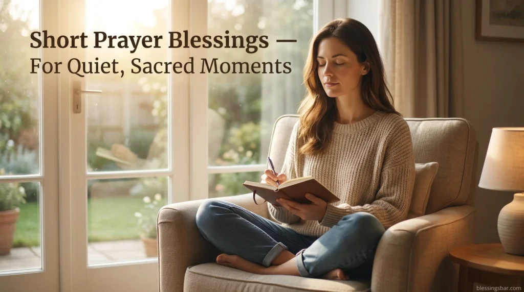 Short Prayer Blessings — For Quiet, Sacred Moments