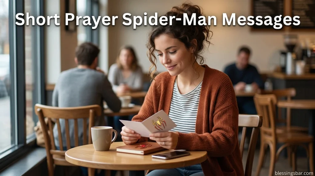 Short Prayer Spider-Man Messages