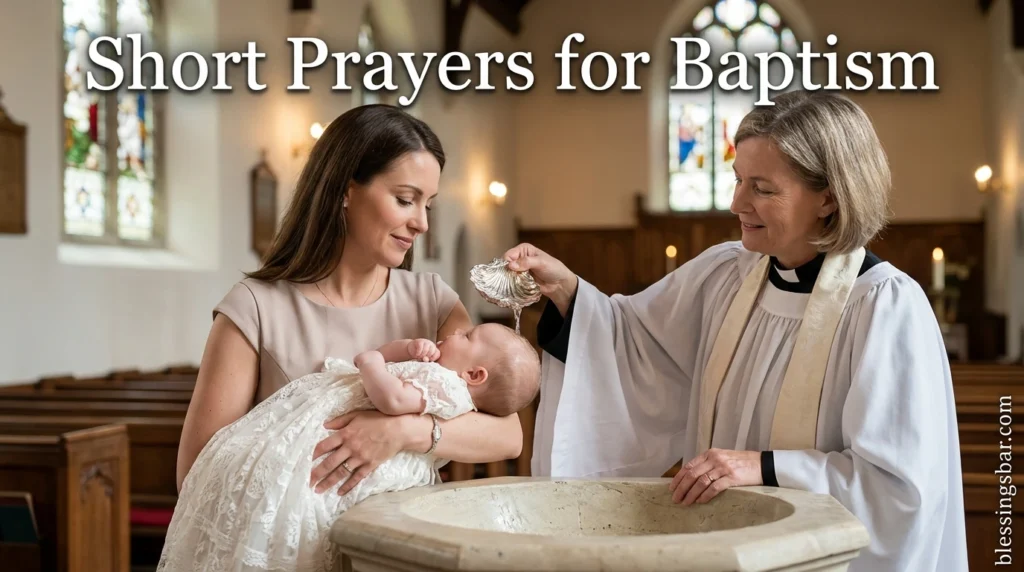 Short Prayers for Baptism
