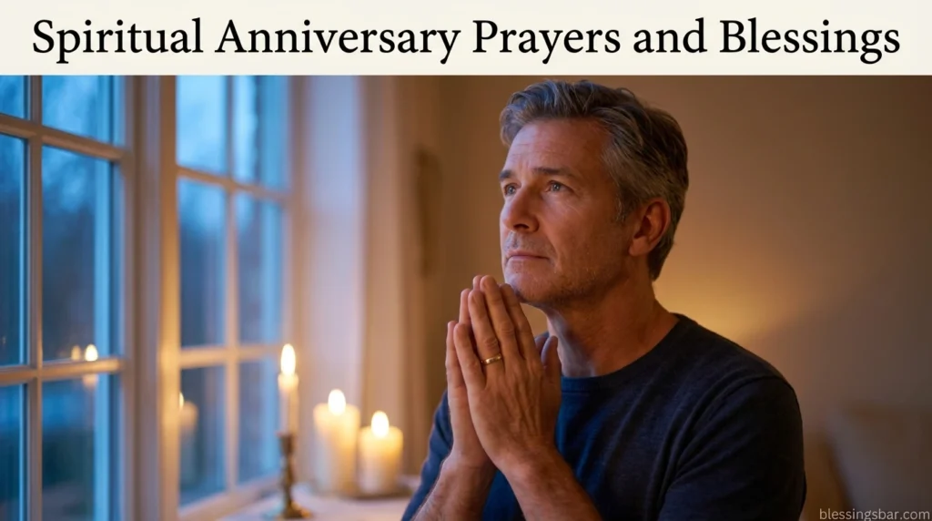 Spiritual Anniversary Prayers and Blessings