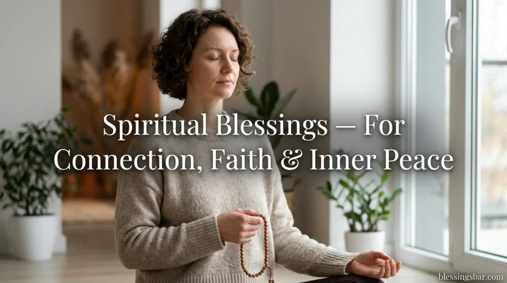 Spiritual Blessings — For Connection, Faith & Inner Peace