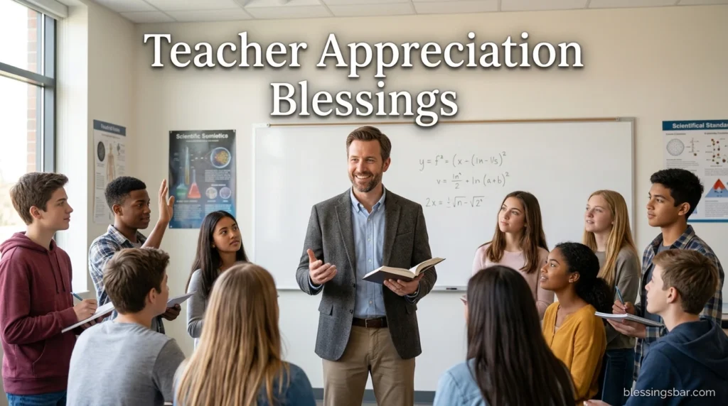 Teacher Appreciation Blessings