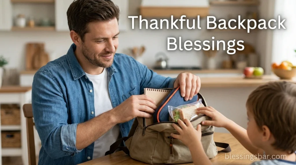 Thankful Backpack Blessings