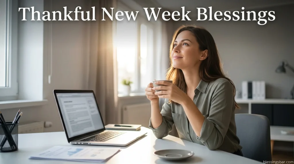 Thankful New Week Blessings