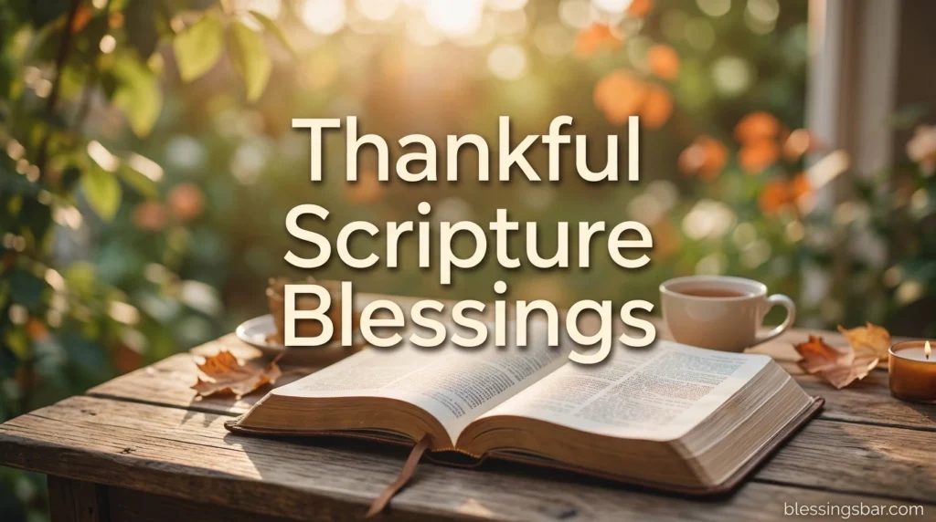 Thankful Scripture Blessings
