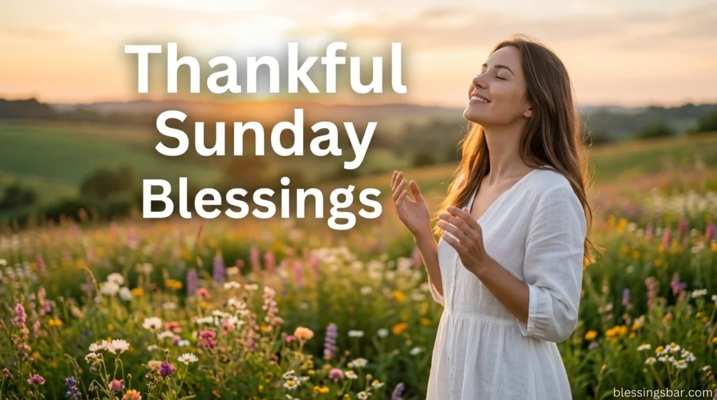 Thankful Sunday Blessings
