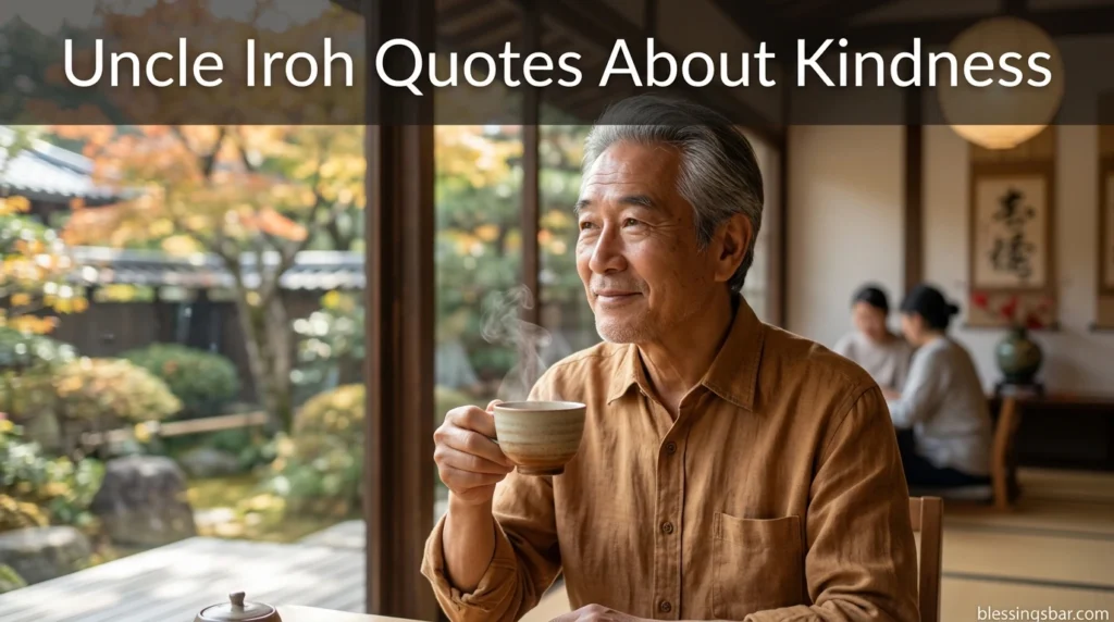 Uncle Iroh Quotes About Kindness