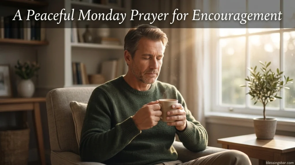 A Peaceful Monday Prayer for Encouragement