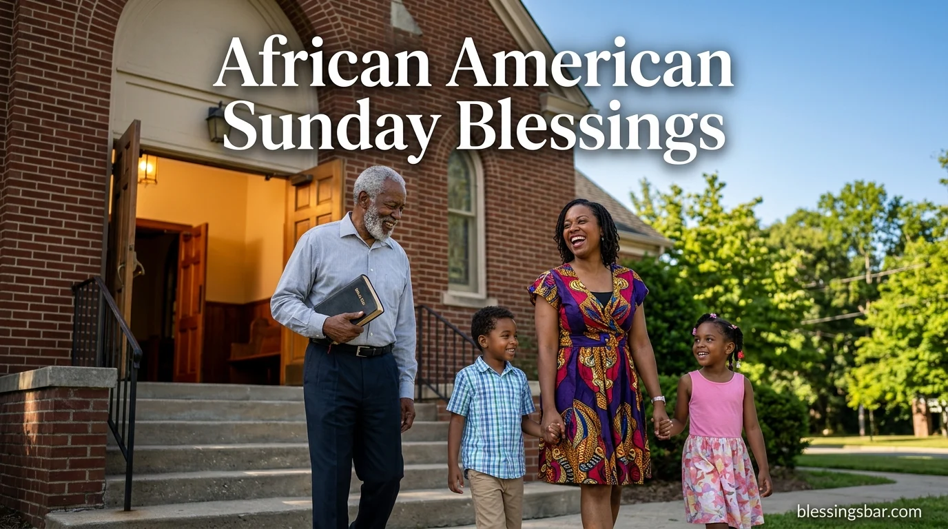 African American Sunday Blessings