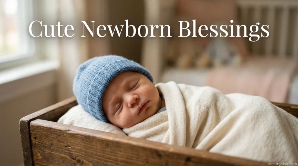 Cute Newborn Blessings