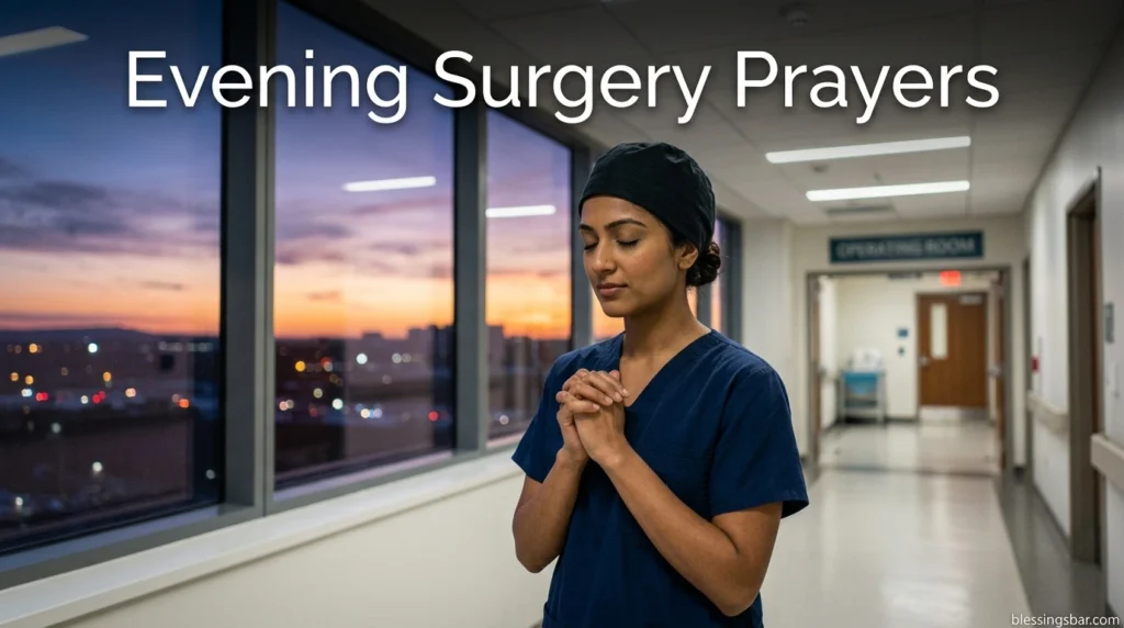 Evening Surgery Prayers