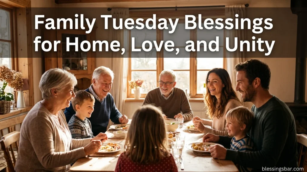 Family Tuesday Blessings for Home, Love, and Unity