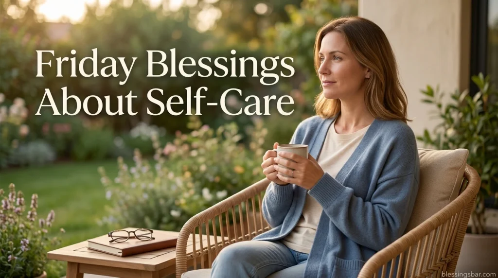 Friday Blessings About Self-Care