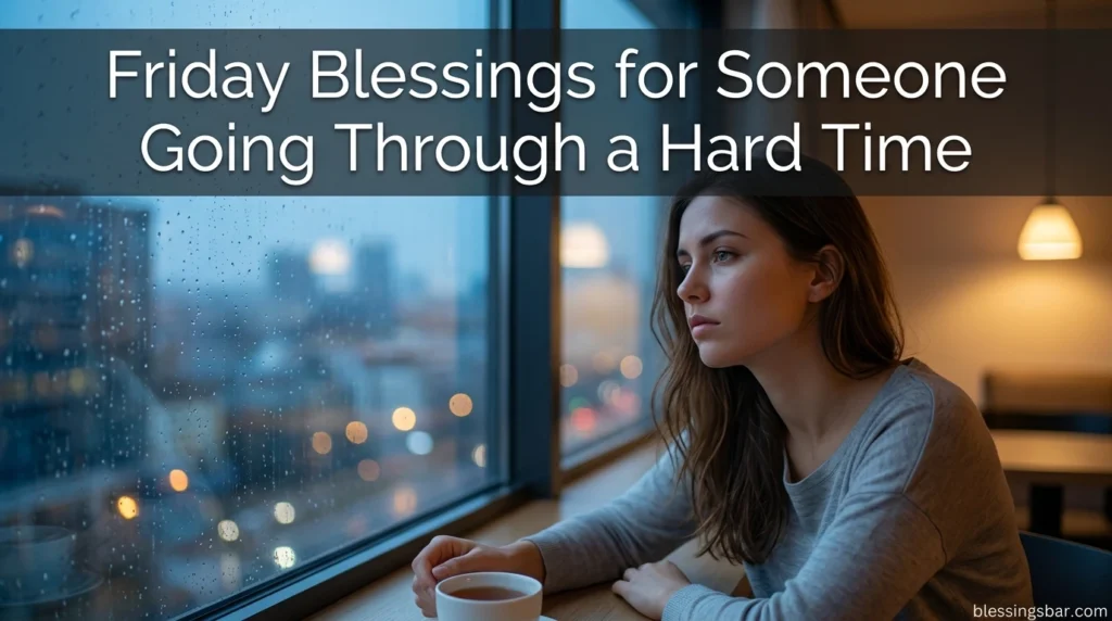 Friday Blessings for Someone Going Through a Hard Time