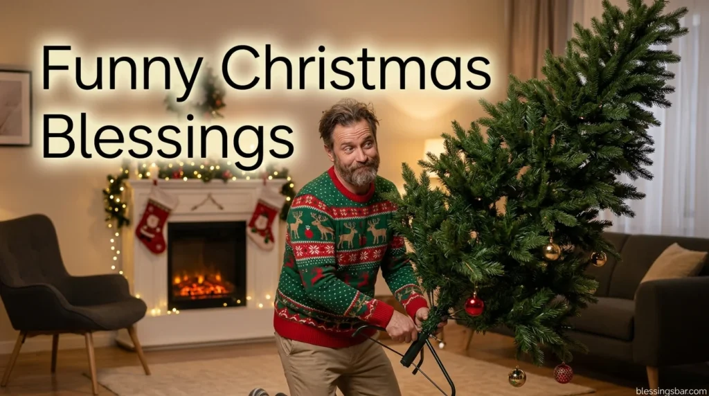 Funny Christmas Blessings