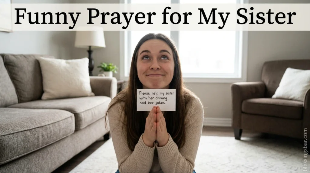 Funny Prayer for My Sister