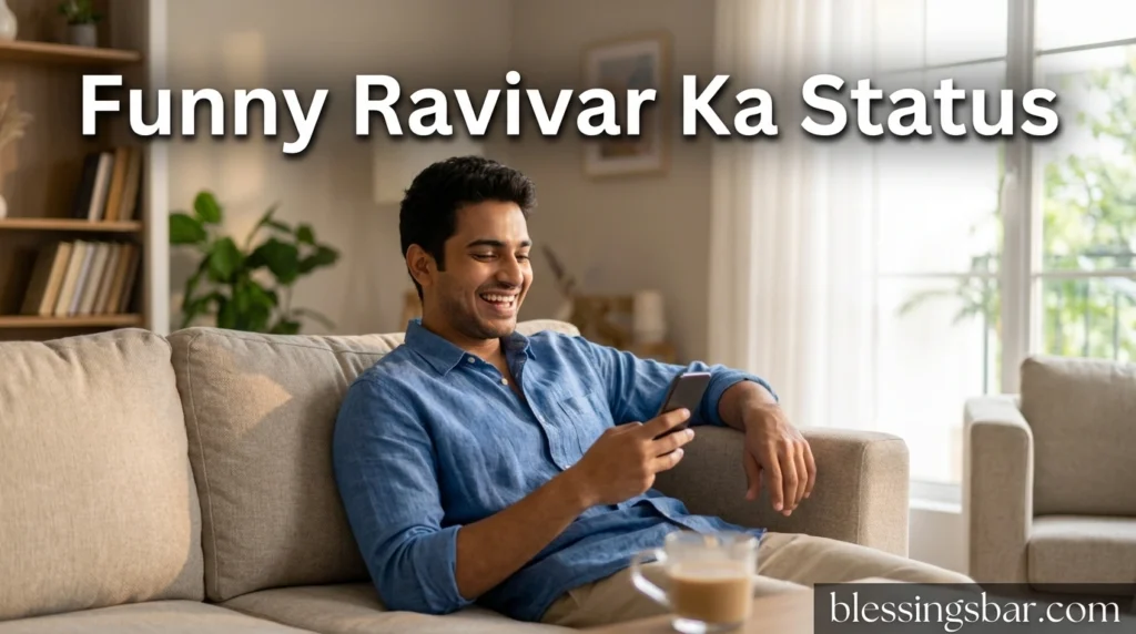 Funny Ravivar Ka Status