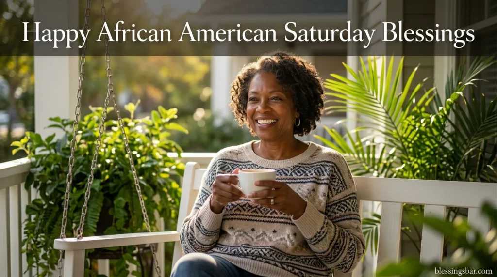 Happy African American Saturday Blessings