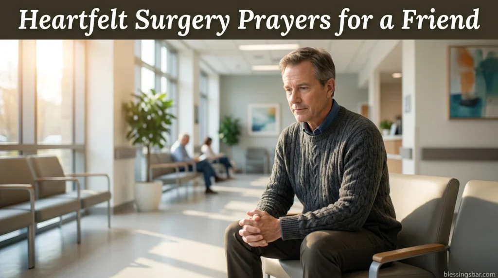 Heartfelt Surgery Prayers for a Friend