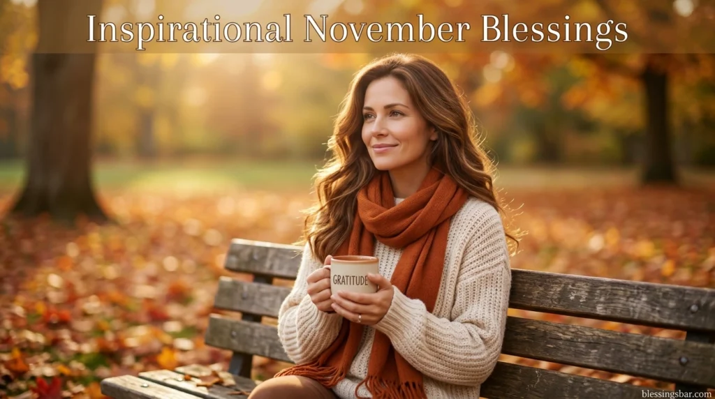 Inspirational November Blessings