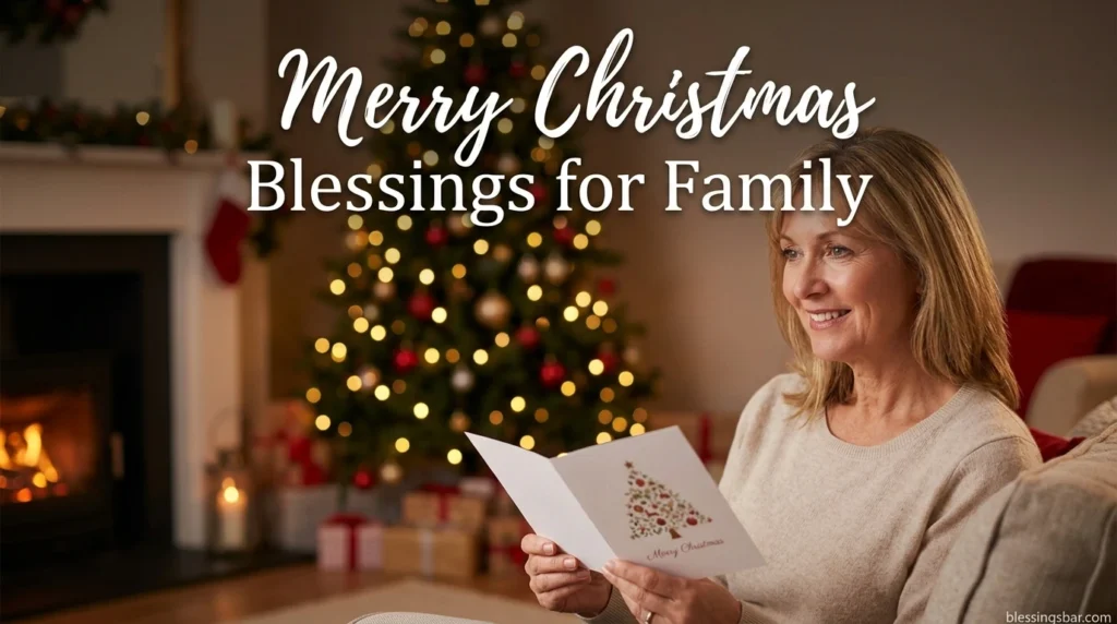 Merry Christmas Blessings for Family