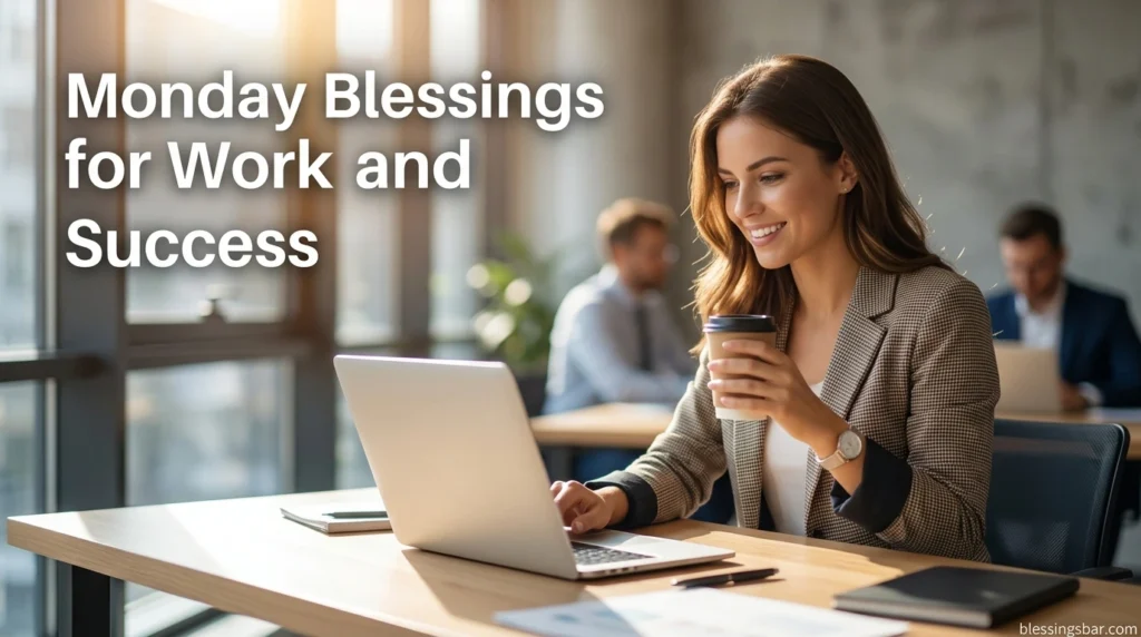 Monday Blessings for Work and Success