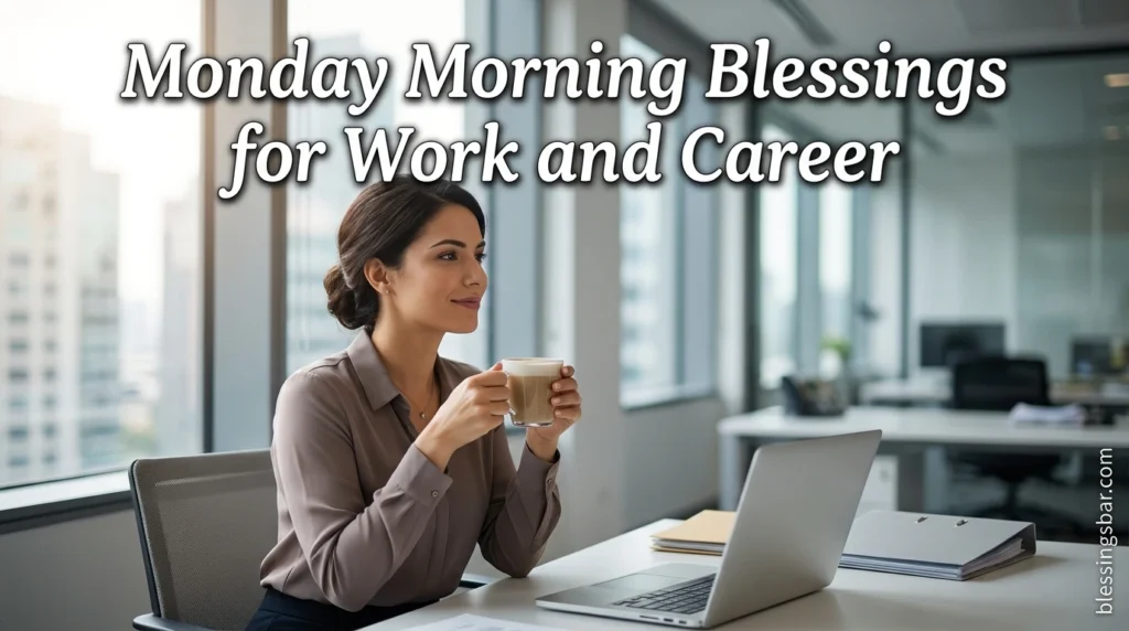 Monday Morning Blessings for Work and Career