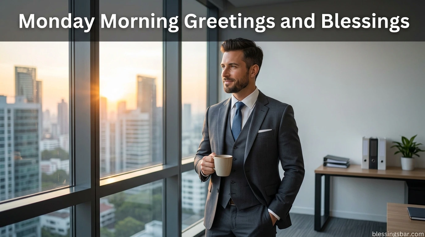 Monday Morning Greetings and Blessings