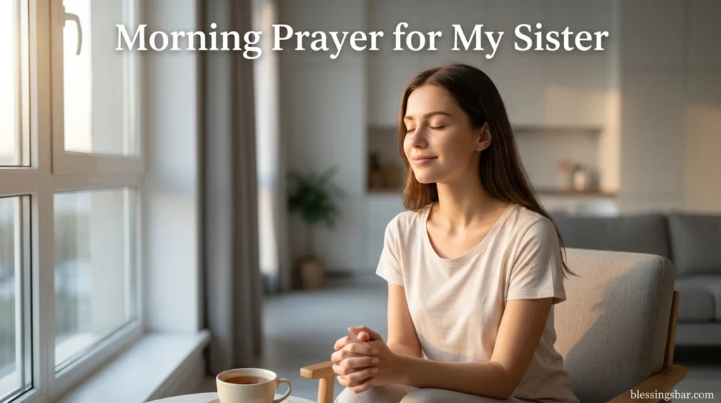 Morning Prayer for My Sister