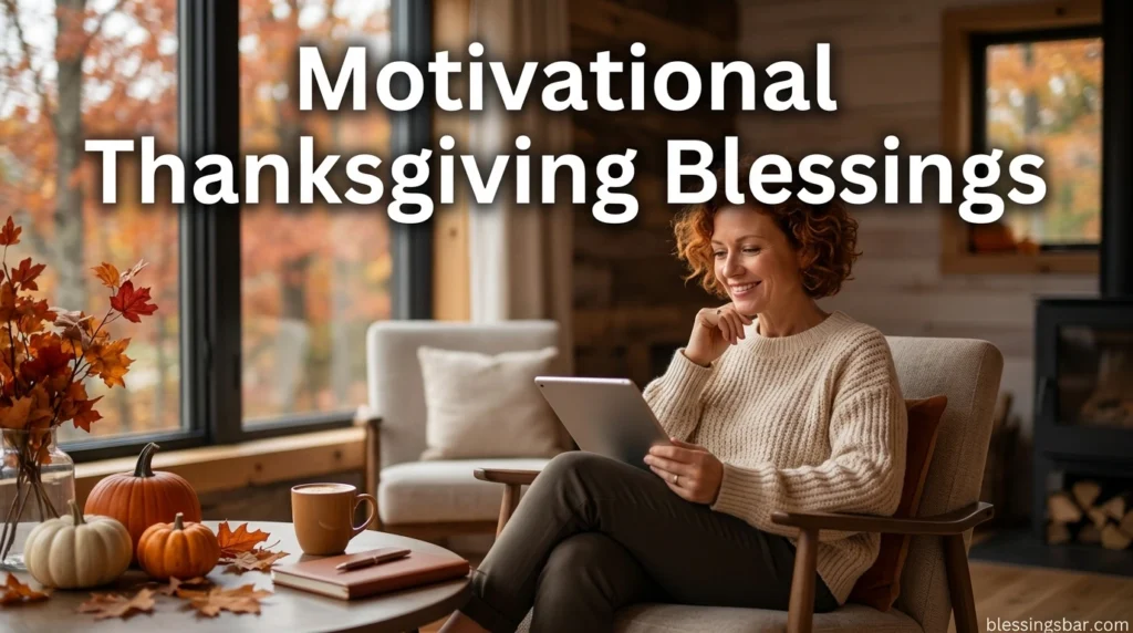 Motivational Thanksgiving Blessings