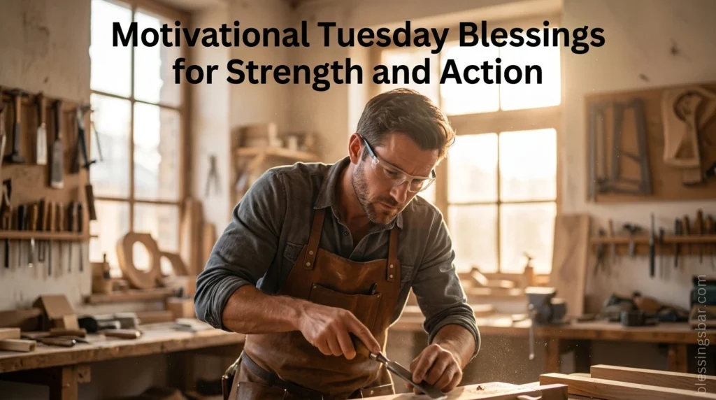 Motivational Tuesday Blessings for Strength and Action