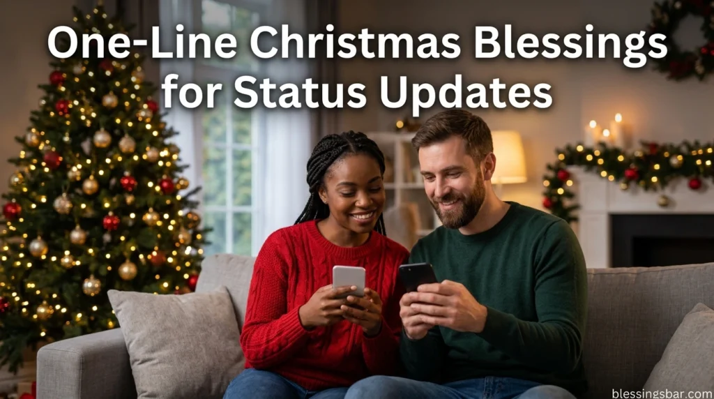 One-Line Christmas Blessings for Status Updates