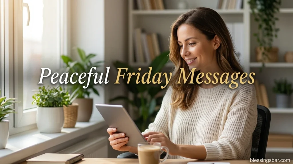 Peaceful Friday Messages