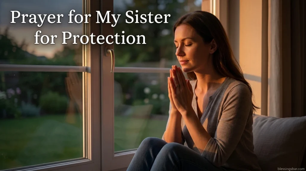 Prayer for My Sister for Protection