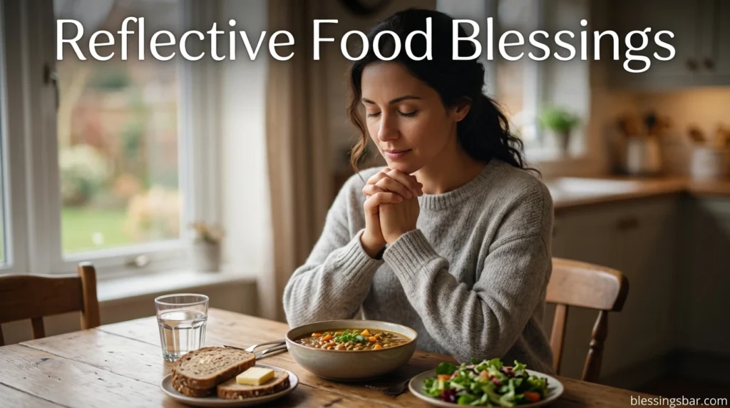 Reflective Food Blessings