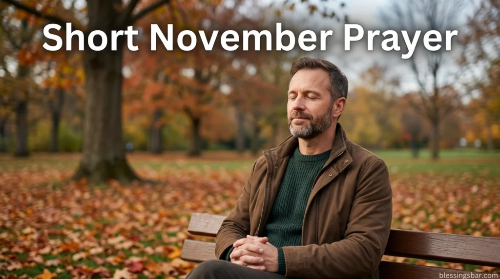 Short November Prayer
