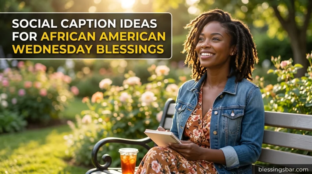 Social Caption Ideas for African American Wednesday Blessings