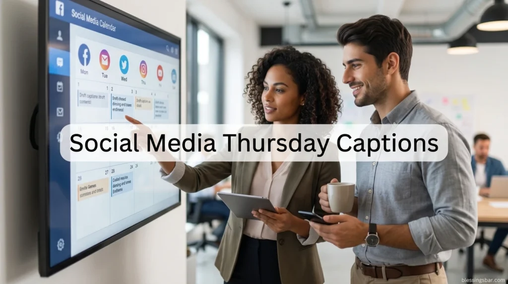 Social Media Thursday Captions