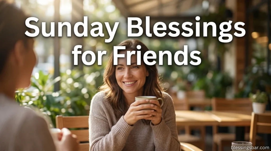 Sunday Blessings for Friends