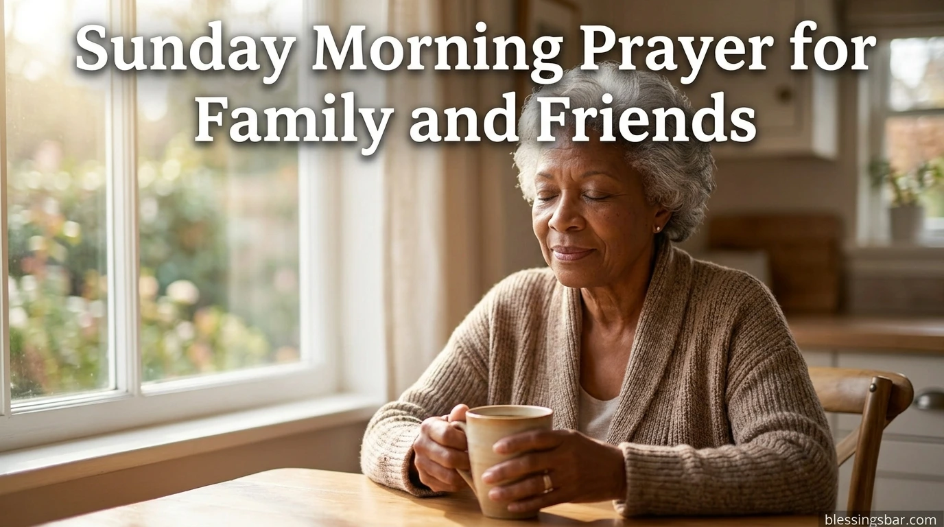 Sunday Morning Prayer for Family and Friends